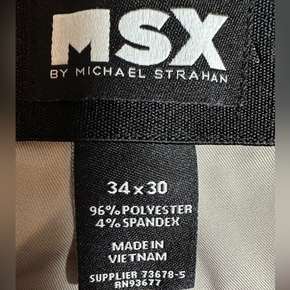 MSX by Michael Strahan Activewear Lightweight Pants Size 34 x 30 - Picture 4 of 6